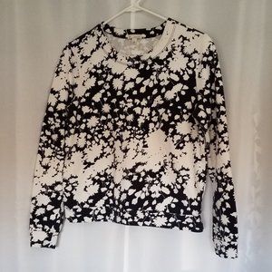 Cute Navy Blue & White top